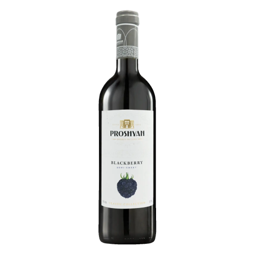 Proshyan Blackberry Semi-Sweet Wine, 750 ml