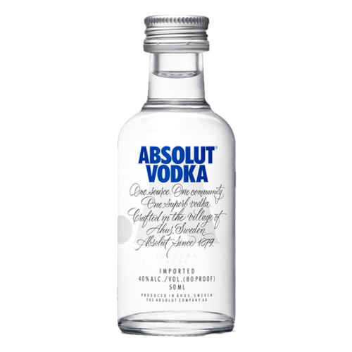 Absolut Vodka, 50 ml