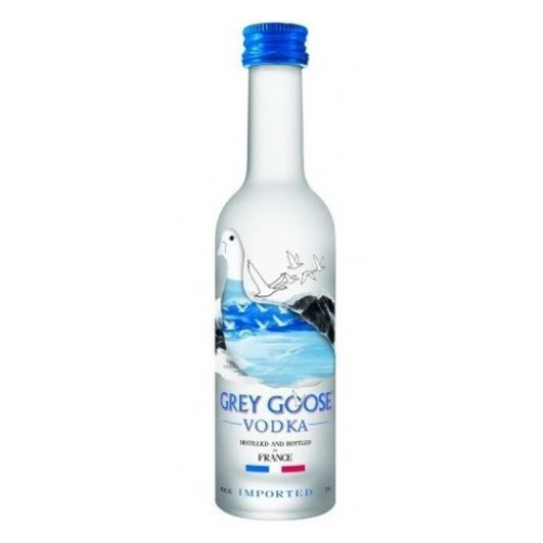Grey Goose Vodka, 40% ABV, 50 ml