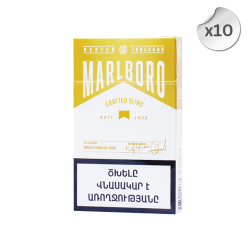 Cigarettes Crafted Slims Gold x10