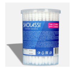 Sholassi cotton swabs cotton stick 