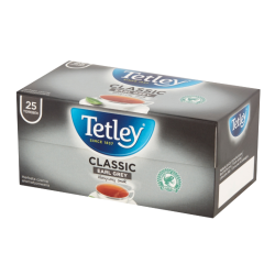 Tetley classic black tea bergamot x25