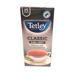 Tetley classic black tea bergamot flavor