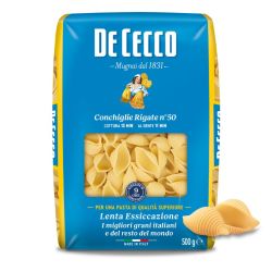 Macaroni Conchiglie Rigati N°50  0.5 kg