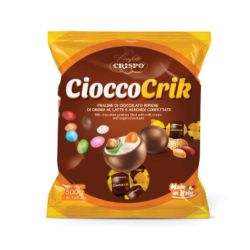 ChocoKrik Milk Chocolate with Praline and Colored Peanuts  500g