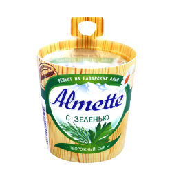 Curd cheese Almette greens 150g