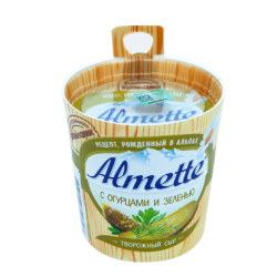 Curd cheese Almette cucumber and greens 150g