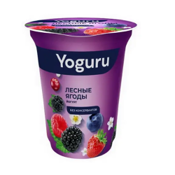 Yogurt Forest berries Yoguru 