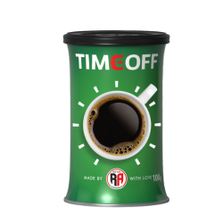 Timeoff instant coffee, green 100g