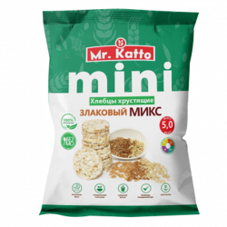 Grain crispbread Mr. Catto Mini 70g