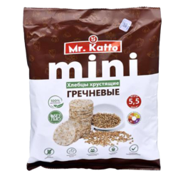 Buckwheat Crisps Mr. Katto Mini 70g