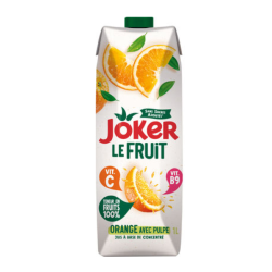 Juice with orange pulp 1l