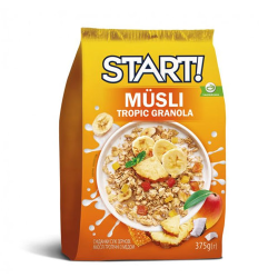 Muesli tropical, with honey 330g