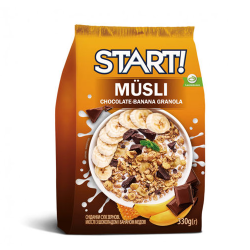 Muesli with honey chocolate and  co 330g