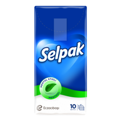 Pocket napkins Selpak Menthol 10pc