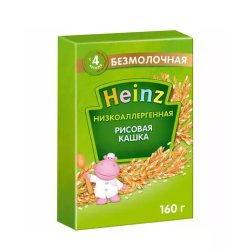 Porridge with rice hypoallergenic 4 months 160g