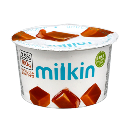 Milkin Yogurt Caramel 2.5% 160g
