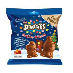 Chocolate candies Smarties Fastive Friends, gluten free 65g