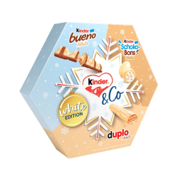 Chocolate box Kinder white chocolate, mix 137g