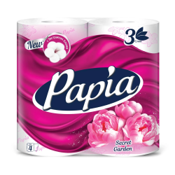Toilet paper Papia 3ply 4pcs