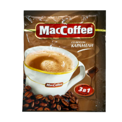 Мак кофе растворимая карамель 3 в 1 18 г
