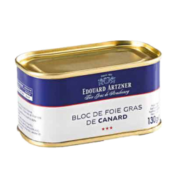 Block of Duck Foie Gras Edouard Artzner 130g