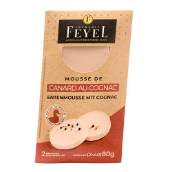 Mousse Fayel duck 2x40g