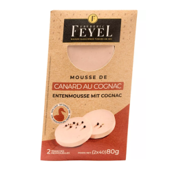 Mousse with duck meat and cognac Frederic Feyel 80g