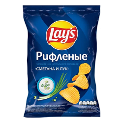 Չիպս Լեյս Ալիքաձև, թթվասեր և սոխ 140գր