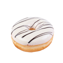 Donut with vanilla filling