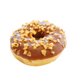 Donut with caramel filling