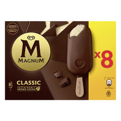 Carrefour Magnum Classic ice cream x8 600 g