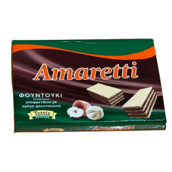 Վաֆլի Amareti Պնդուկի կրեմով 68գ