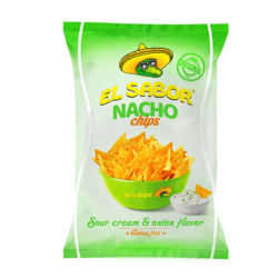  Chips El Sabor Sour Cream and Onion gluten-free 180g