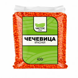 Կարմիր կոտրած ոսպ Չիստոյե Պոլե, 400գ