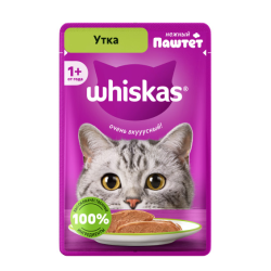 Whiskas Duck Pate Wet Cat Food 75 g