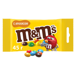M&M's dragees with peanuts 45 g