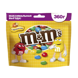 M&M's dragees with peanuts 145g