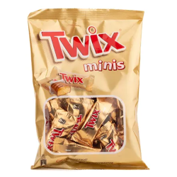 Twix mini chocolate bar 184g