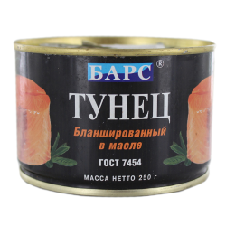 Բարս Թյունոսի ֆիլե բլանշ, ձեթի մեջ 250գր