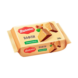 Вафли Яшкино с начинкой 200 г