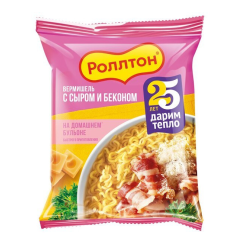 Vermicelli Rolton with cheese and bacon 60g