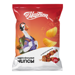 Չիպս Օտ Մարտինա խորոված 20գ