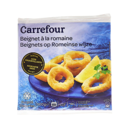 Carrefour կաղամարի օղակներ, 500գ