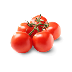 Local red tomatoes in bunches kg