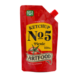 Կետչուպ Artfood պիկնիկ №5 250մլ
