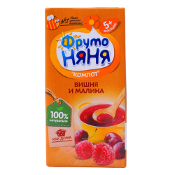 Ֆրուտո Նյանյա Հյութ Բալ Ազնվամորի 200մլ