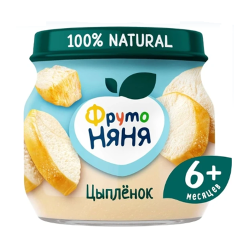 Ֆրուտո Նյանյա Խյուս Թռչնամսով 80գ