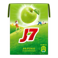 Հյութ կանաչ խնձոր Ջեյ7 200մլ