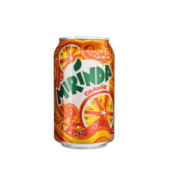 Carbonated drink orange 330 ml